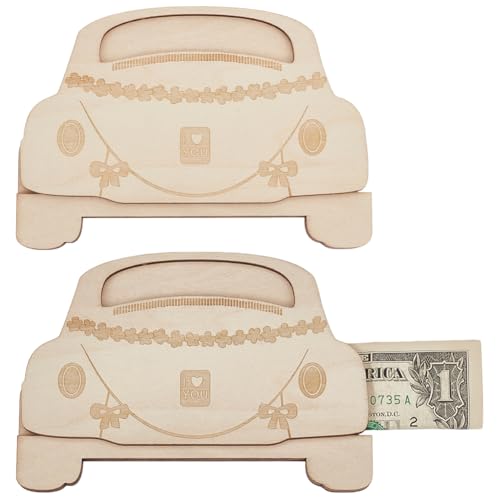 OLYCRAFT 2 Stück Geldgeschenkhalter Aus Holz Unbehandeltes Holz Geldhalter Geldgeschenk Zum Geburtstag Auto Geldhalter Einzigartiger Halter Für Bargeld Zum Geburtstag Jahrestag– 7.8x12.8x0.9cm OLYCRAFT 2 Stück Geldgeschenkhalter Aus Holz Unbehandeltes Holz Geldhalter Geldgeschenk Zum Geburtstag Auto Geldhalter Einzigartiger Halter Für Bargeld Zum Geburtstag Jahrestag– 7.8x12.8x0.9cm von OLYCRAFT