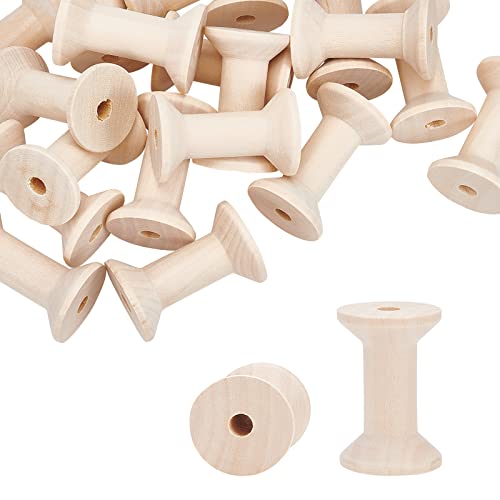 OLYCRAFT 20 STÜCK Leere Holzspule Leere Garnspulen 1.2, Natürliche Drahtwebspulen Blanchierte Mandel Für Stick- Und Nähmaschinen OLYCRAFT 20 STÜCK Leere Holzspule Leere Garnspulen 1.2, Natürliche Drahtwebspulen Blanchierte Mandel Für Stick- Und Nähmaschinen von OLYCRAFT