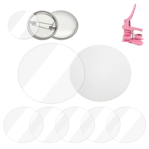 OLYCRAFT 200 Stück 61mm Knopffolie Für 50mm Knopfmacher Kunststofffolienmaschine Transparente Knöpfe Schutzfolien Klare Abzeichen Schutzfolien Für Abzeichen DIY Bastelbedarf Runder Knopfmacher OLYCRAFT 200 Stück 61mm Knopffolie Für 50mm Knopfmacher Kunststofffolienmaschine Transparente Knöpfe Schutzfolien Klare Abzeichen Schutzfolien Für Abzeichen DIY Bastelbedarf Runder Knopfmacher von OLYCRAFT