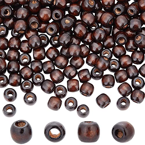 OLYCRAFT 200 Stück Brown Holzperlen 11.5x11 mm Großes Loch Holzperlen Natürlich Gefärbte Brown Holzperlen Fass Holzperlen Holz Zwischenperlen Mit 5 mm Loch Für DIY Handwerk Schmuckherstellung OLYCRAFT 200 Stück Brown Holzperlen 11.5x11 mm Großes Loch Holzperlen Natürlich Gefärbte Brown Holzperlen Fass Holzperlen Holz Zwischenperlen Mit 5 mm Loch Für DIY Handwerk Schmuckherstellung von OLYCRAFT