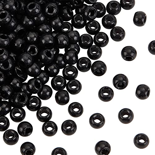 OLYCRAFT 200 Stück Schwarze Glasperlen Rund Großes Loch Glasperlen 2.5 mm Loch Lose Glasperlen Kristallglasperlen Glasabstandshalterperlen Für Die Schmuckherstellung DIY Bastelprojekte OLYCRAFT 200 Stück Schwarze Glasperlen Rund Großes Loch Glasperlen 2.5 mm Loch Lose Glasperlen Kristallglasperlen Glasabstandshalterperlen Für Die Schmuckherstellung DIY Bastelprojekte von OLYCRAFT
