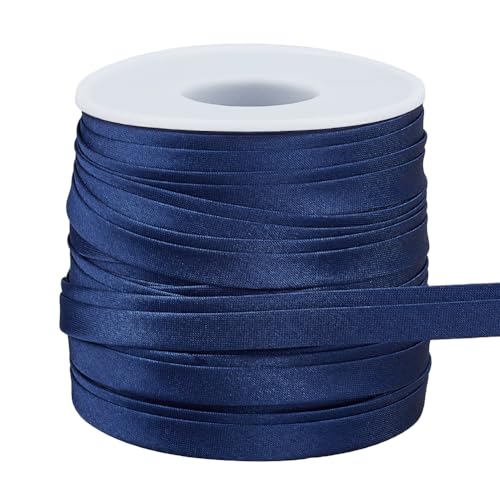 OLYCRAFT 25 m Blaues Satin Deckenband Doppelt Gefaltet Satin Schrägband Polyester Quiltband Deckennaht Bindungen Nähen Paspelbesatz Zum Nähen von Kleidung Cheongsam Dekor OLYCRAFT 25 m Blaues Satin Deckenband Doppelt Gefaltet Satin Schrägband Polyester Quiltband Deckennaht Bindungen Nähen Paspelbesatz Zum Nähen von Kleidung Cheongsam Dekor von OLYCRAFT