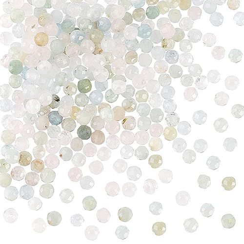 OLYCRAFT 274 Stück Natürliche Morganit Perlen Facettierte Natürliche Edelsteinperlen Lose Morganit Perlen Naturstein Abstandsperlen Mit 0.7mm Loch Für Halsketten Ohrringe Schmuckherstellung OLYCRAFT 274 Stück Natürliche Morganit Perlen Facettierte Natürliche Edelsteinperlen Lose Morganit Perlen Naturstein Abstandsperlen Mit 0.7mm Loch Für Halsketten Ohrringe Schmuckherstellung von OLYCRAFT