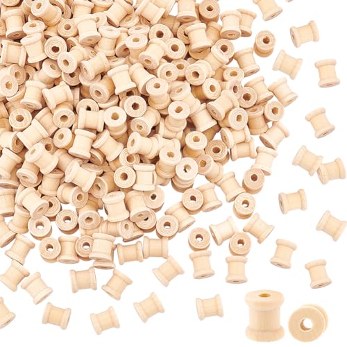 OLYCRAFT 300 Stück Holzspulen 14x13mm Mini Unfinished Holzspulen Natürliche Holzspulen Für Kunst Und Heimwerker OLYCRAFT 300 Stück Holzspulen 14x13mm Mini Unfinished Holzspulen Natürliche Holzspulen Für Kunst Und Heimwerker von OLYCRAFT