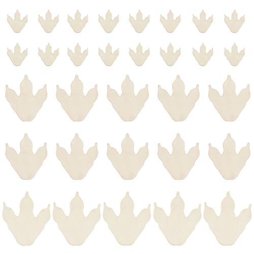 OLYCRAFT 32 Stück 3 Größen Holz Dinosaurier Fußabdrücke 2.5mm Dick Unbehandelte Blanke Holzausschnittscheiben Natürliche Klauenform Unbehandeltes Holz Bastelarbeiten Dinosaurier Fußabdruckscheibe OLYCRAFT 32 Stück 3 Größen Holz Dinosaurier Fußabdrücke 2.5mm Dick Unbehandelte Blanke Holzausschnittscheiben Natürliche Klauenform Unbehandeltes Holz Bastelarbeiten Dinosaurier Fußabdruckscheibe von OLYCRAFT