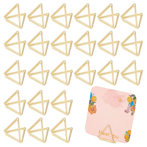 OLYCRAFT 36 Stück Mini Tischkartenhalter Niedliche Tischkartenhalter Dreieck Form Hochzeit Tischnummernhalter Golden Foto Halter Bilder Stand Clips Für Tischkarten Hochzeiten Jubiläumsfeier OLYCRAFT 36 Stück Mini Tischkartenhalter Niedliche Tischkartenhalter Dreieck Form Hochzeit Tischnummernhalter Golden Foto Halter Bilder Stand Clips Für Tischkarten Hochzeiten Jubiläumsfeier von OLYCRAFT