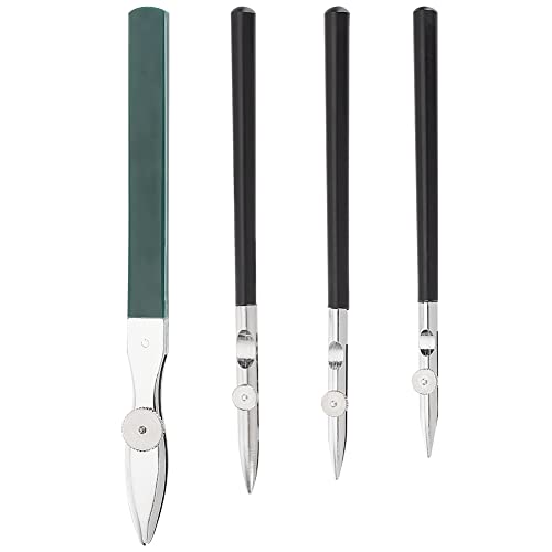 OLYCRAFT 4 Teiliges Lineal Stift Set 4 Größen Feinlinien Flüssigkeitsstift Verstellbares Ruling Tintenstift Set Für Linien Zeichnen Montieren Kunst Künstler Technisches Zeichnen Kartographie von OLYCRAFT