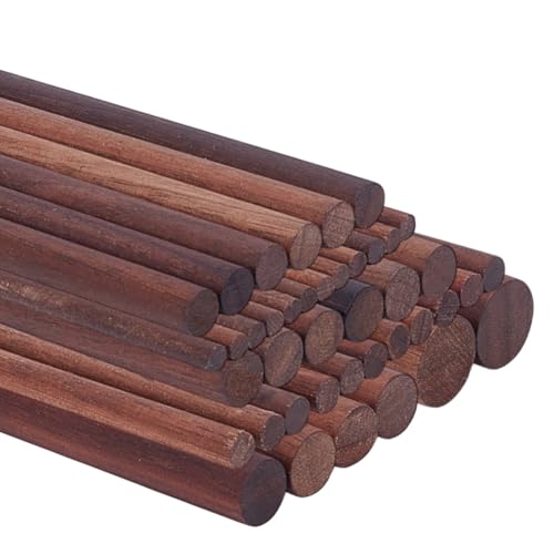 OLYCRAFT 40 Stück Walnuss Holzdübelstangen 15cm Lang Walnussholz Rundstäbe 4/6/8/10/12/18mm Braune Holzdübelstangen Zum Basteln Unbehandelte Holz Rundstäbe Für Bastelarbeiten Und Holzbearbeitung OLYCRAFT 40 Stück Walnuss Holzdübelstangen 15cm Lang Walnussholz Rundstäbe 4/6/8/10/12/18mm Braune Holzdübelstangen Zum Basteln Unbehandelte Holz Rundstäbe Für Bastelarbeiten Und Holzbearbeitung von OLYCRAFT