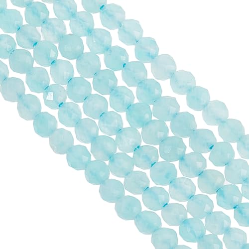 OLYCRAFT 446 Stück Natürliche Amazonit-Perlen 2 mm Natürliche Blaue Steinperlen Ungefärbte Lose Facettierte Perlen Für Die Herstellung von Armbändern Halsketten Und Schmuck – Loch: 0.5 mm OLYCRAFT 446 Stück Natürliche Amazonit-Perlen 2 mm Natürliche Blaue Steinperlen Ungefärbte Lose Facettierte Perlen Für Die Herstellung von Armbändern Halsketten Und Schmuck – Loch: 0.5 mm von OLYCRAFT