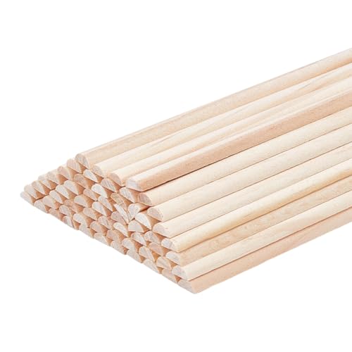 OLYCRAFT 50 Stück 351mm Holzdübelstangen Halbrund 7x3.5mm Gespaltene Holzdübelstangen Unbehandelte Holzstangen Halbrunde Holzstreifen Bogenholzdübelstangen Für Heimwerkerarbeiten Flechten OLYCRAFT 50 Stück 351mm Holzdübelstangen Halbrund 7x3.5mm Gespaltene Holzdübelstangen Unbehandelte Holzstangen Halbrunde Holzstreifen Bogenholzdübelstangen Für Heimwerkerarbeiten Flechten von OLYCRAFT