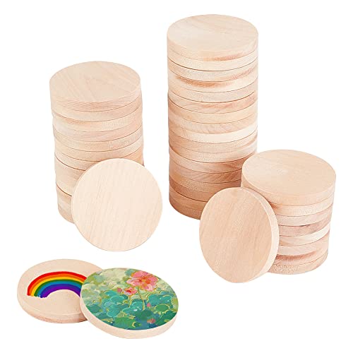 OLYCRAFT 50 Stück 4 cm Naturholzscheiben 5 mm Dick unfertige Holzkreise Blanko Naturholzkreise Runde Ausschnitte Dicke Holzscheiben Chip Für Heimwerkerhandwerk Malerei Holzgravur Wohnkultur OLYCRAFT 50 Stück 4 cm Naturholzscheiben 5 mm Dick unfertige Holzkreise Blanko Naturholzkreise Runde Ausschnitte Dicke Holzscheiben Chip Für Heimwerkerhandwerk Malerei Holzgravur Wohnkultur von OLYCRAFT