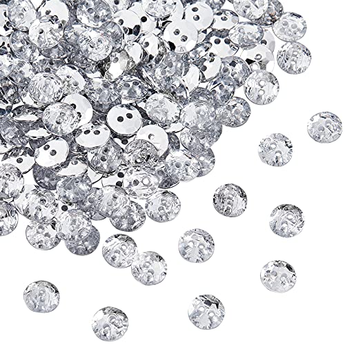 OLYCRAFT 500 Stück Kristall Strass Knöpfe - Facettierte 2-Loch-Nähknöpfe 10mm Acrylkristall Für Tücher Schmuckherstellung Und Heimwerken OLYCRAFT 500 Stück Kristall Strass Knöpfe - Facettierte 2-Loch-Nähknöpfe 10mm Acrylkristall Für Tücher Schmuckherstellung Und Heimwerken von OLYCRAFT