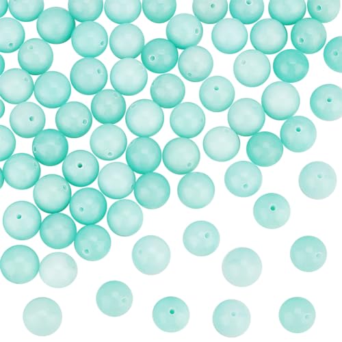 OLYCRAFT 76 Stück 10mm Natürliche Malaysia Jade Perlen Gefärbte Malaysia Jade Perlen Edelstein Lose Perlen Runde Edelstein Perlen Für Die Herstellung von Armbändern Halsketten Schmuck - Loch: 1mm OLYCRAFT 76 Stück 10mm Natürliche Malaysia Jade Perlen Gefärbte Malaysia Jade Perlen Edelstein Lose Perlen Runde Edelstein Perlen Für Die Herstellung von Armbändern Halsketten Schmuck - Loch: 1mm von OLYCRAFT