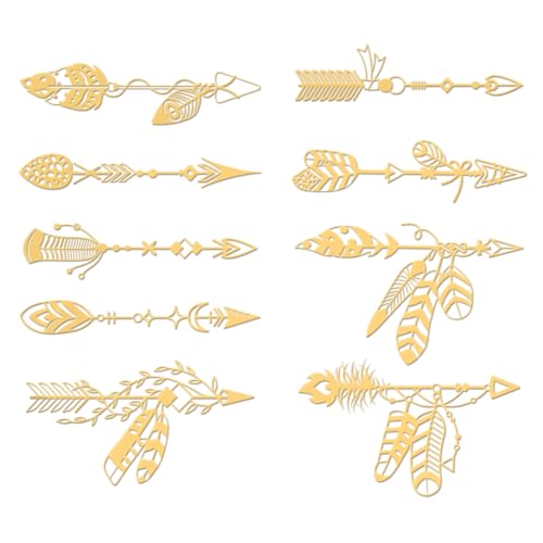 OLYCRAFT 9 Stück 4x4 cm Goldene Metall-Aufkleber Pfeil-Aufkleber Selbstklebende Feder Mond Sterne Energieaufkleber Goldene Epoxid-Aufkleber Für DIY-Sammelalben Epoxidharz-Dekoration OLYCRAFT 9 Stück 4x4 cm Goldene Metall-Aufkleber Pfeil-Aufkleber Selbstklebende Feder Mond Sterne Energieaufkleber Goldene Epoxid-Aufkleber Für DIY-Sammelalben Epoxidharz-Dekoration von OLYCRAFT