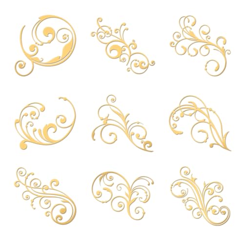 OLYCRAFT 9 Stück 4x4 cm Goldene Metallaufkleber Damast-Metallaufkleber Selbstklebende Schnörkelaufkleber Goldene Epoxidaufkleber Pyramidenaufkleber Für DIY-Sammelalben Epoxidharz-Telefondekoration OLYCRAFT 9 Stück 4x4 cm Goldene Metallaufkleber Damast-Metallaufkleber Selbstklebende Schnörkelaufkleber Goldene Epoxidaufkleber Pyramidenaufkleber Für DIY-Sammelalben Epoxidharz-Telefondekoration von OLYCRAFT