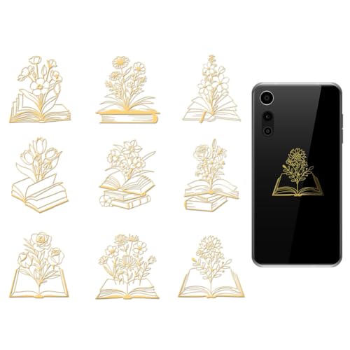 OLYCRAFT 9 Stück 4x4cm Goldene Metallaufkleber Buch Metallaufkleber Selbstklebende Blumenbuchaufkleber Bücher Themen Epoxidaufkleber Pyramiden Aufkleber Für DIY Scrapbooks Epoxidharz Dekoration OLYCRAFT 9 Stück 4x4cm Goldene Metallaufkleber Buch Metallaufkleber Selbstklebende Blumenbuchaufkleber Bücher Themen Epoxidaufkleber Pyramiden Aufkleber Für DIY Scrapbooks Epoxidharz Dekoration von OLYCRAFT