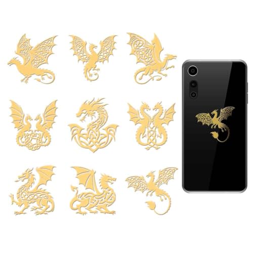 OLYCRAFT 9 Stück 4x4cm Goldene Metallaufkleber Mit Keltischem Knoten Und Drachen Selbstklebende Dekorative Aufkleber Selbstklebende Bildaufkleber Metallaufkleber Epoxidaufkleber Für DIY Scrapbooks OLYCRAFT 9 Stück 4x4cm Goldene Metallaufkleber Mit Keltischem Knoten Und Drachen Selbstklebende Dekorative Aufkleber Selbstklebende Bildaufkleber Metallaufkleber Epoxidaufkleber Für DIY Scrapbooks von OLYCRAFT