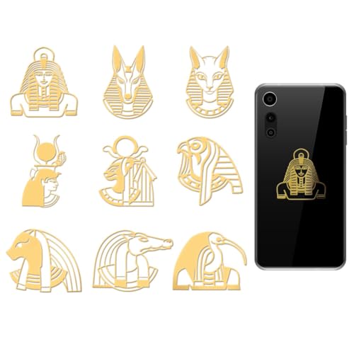 OLYCRAFT 9 Stück 4x4cm Große Aufkleber Mit Dem Ägyptischen Gott Anubis Goldener Metallaufkleber Selbstklebende Dekorative Aufkleber Scrapbook Randaufkleber Aus Metall Aufkleber Mit Tiermuster OLYCRAFT 9 Stück 4x4cm Große Aufkleber Mit Dem Ägyptischen Gott Anubis Goldener Metallaufkleber Selbstklebende Dekorative Aufkleber Scrapbook Randaufkleber Aus Metall Aufkleber Mit Tiermuster von OLYCRAFT