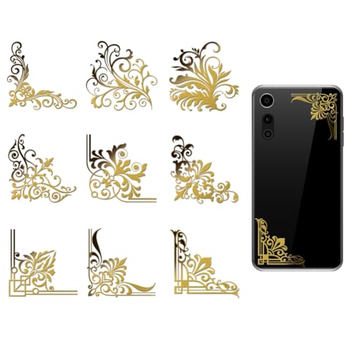 OLYCRAFT 9 Stück 4x4cm Lilienbordüre Metallaufkleber Damastbordüre Selbstklebende Goldaufkleber Blumenbordüre Metall Goldaufkleber Für Sammelalben DIY Kunstharz Basteln Telefondekor OLYCRAFT 9 Stück 4x4cm Lilienbordüre Metallaufkleber Damastbordüre Selbstklebende Goldaufkleber Blumenbordüre Metall Goldaufkleber Für Sammelalben DIY Kunstharz Basteln Telefondekor von OLYCRAFT