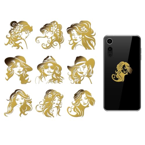 OLYCRAFT 9 Stück 4x4cm Metallaufkleber Mit Menschenmuster Lange Haare Frau Selbstklebende Goldene Aufkleber Menschenmotiv Metall Goldaufkleber Für Sammelalben DIY Harzbasteleien Telefondekor OLYCRAFT 9 Stück 4x4cm Metallaufkleber Mit Menschenmuster Lange Haare Frau Selbstklebende Goldene Aufkleber Menschenmotiv Metall Goldaufkleber Für Sammelalben DIY Harzbasteleien Telefondekor von OLYCRAFT