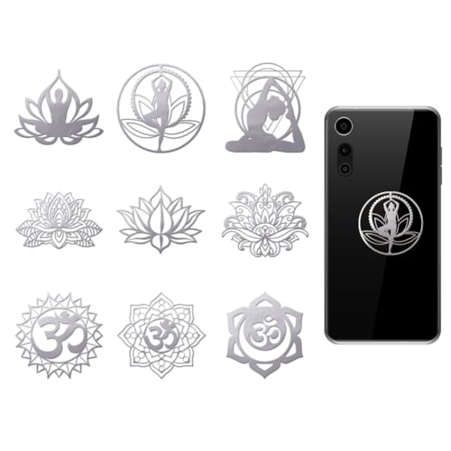 OLYCRAFT 9 Stück 4x4cm Silberne Metallaufkleber Yoga Muster Metallaufkleber Selbstklebende Aufkleber Lotus Epoxidaufkleber Metallaufkleber Für DIY Scrapbooks Epoxidharz Dekoration OLYCRAFT 9 Stück 4x4cm Silberne Metallaufkleber Yoga Muster Metallaufkleber Selbstklebende Aufkleber Lotus Epoxidaufkleber Metallaufkleber Für DIY Scrapbooks Epoxidharz Dekoration von OLYCRAFT