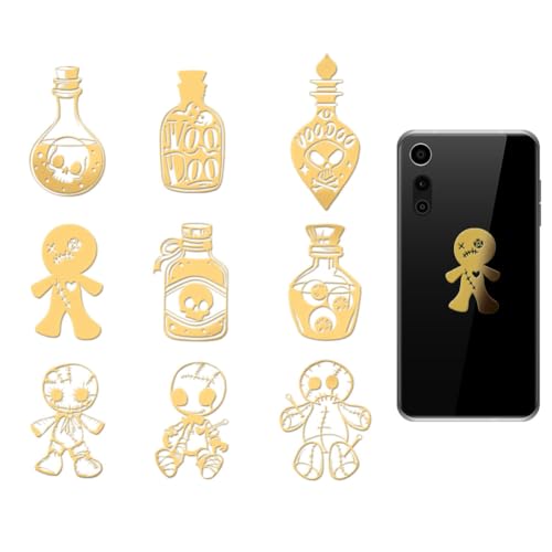 OLYCRAFT 9 Stück Goldene Metallaufkleber 4x4cm Voodoo Metallaufkleber Zaubertrankflasche Selbstklebende Aufkleber Epoxidaufkleber Metallaufkleber Für DIY Scrapbooks OLYCRAFT 9 Stück Goldene Metallaufkleber 4x4cm Voodoo Metallaufkleber Zaubertrankflasche Selbstklebende Aufkleber Epoxidaufkleber Metallaufkleber Für DIY Scrapbooks von OLYCRAFT
