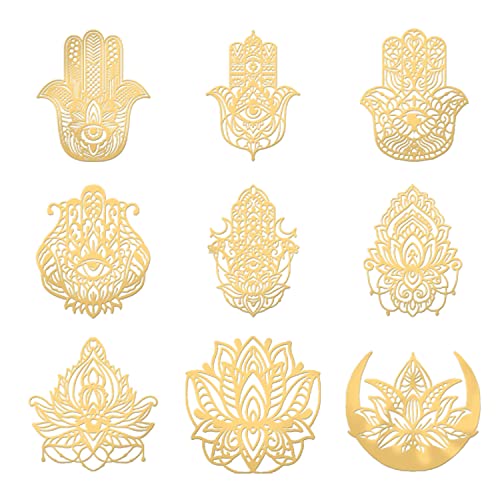 OLYCRAFT 9 Stück Kupfer Orgonit Aufkleber Hand von Fatima Aufkleber Selbstklebende Goldene Aufkleber Für Sammelalben DIY Harz Basteln Telefon Und Wasserflaschen Dekoration – 40x40mm OLYCRAFT 9 Stück Kupfer Orgonit Aufkleber Hand von Fatima Aufkleber Selbstklebende Goldene Aufkleber Für Sammelalben DIY Harz Basteln Telefon Und Wasserflaschen Dekoration – 40x40mm von OLYCRAFT