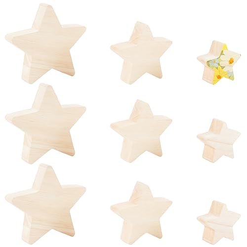 OLYCRAFT 9 Stück Unlackierte Holzklötze In 3 Größen Stern Holztablett Teller Unlackierte Leere Holzausschnitte Holzdekorationen Für Heim Und Küchendekoration DIY Kunsthandwerk OLYCRAFT 9 Stück Unlackierte Holzklötze In 3 Größen Stern Holztablett Teller Unlackierte Leere Holzausschnitte Holzdekorationen Für Heim Und Küchendekoration DIY Kunsthandwerk von OLYCRAFT