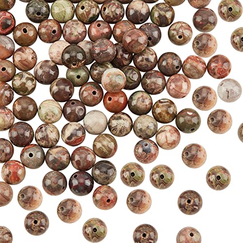 OLYCRAFT 92 Stück Natürliche Ozean Achat Perlen 8mm Ozean Jaspis Perlen Edelstein Runde Lose Perlen Für Schmuck Ohrringe Armbänder Halskettenherstellung Und DIY-Handwerk OLYCRAFT 92 Stück Natürliche Ozean Achat Perlen 8mm Ozean Jaspis Perlen Edelstein Runde Lose Perlen Für Schmuck Ohrringe Armbänder Halskettenherstellung Und DIY-Handwerk von OLYCRAFT
