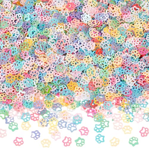 OLYCRAFT 9500 Stück Glitzer Pailletten Mit Pfotenabdruck Harzfüller 6x7mm Katzenpfoten Pailletten Nagelkunst Dekorationen Kunstharz Epoxid Füller Glitzer Für Die Schmuckherstellung DIY Basteln OLYCRAFT 9500 Stück Glitzer Pailletten Mit Pfotenabdruck Harzfüller 6x7mm Katzenpfoten Pailletten Nagelkunst Dekorationen Kunstharz Epoxid Füller Glitzer Für Die Schmuckherstellung DIY Basteln von OLYCRAFT