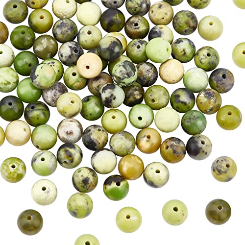 OLYCRAFT 96 Stück Natürliche Serpentin Perlen 8mm Grüne Heishi Perlen Runde Serpentin Perlen Runde Lose Edelsteine Perlen Energiestein Für Armbänder Halsketten Schmuckherstellung OLYCRAFT 96 Stück Natürliche Serpentin Perlen 8mm Grüne Heishi Perlen Runde Serpentin Perlen Runde Lose Edelsteine Perlen Energiestein Für Armbänder Halsketten Schmuckherstellung von OLYCRAFT