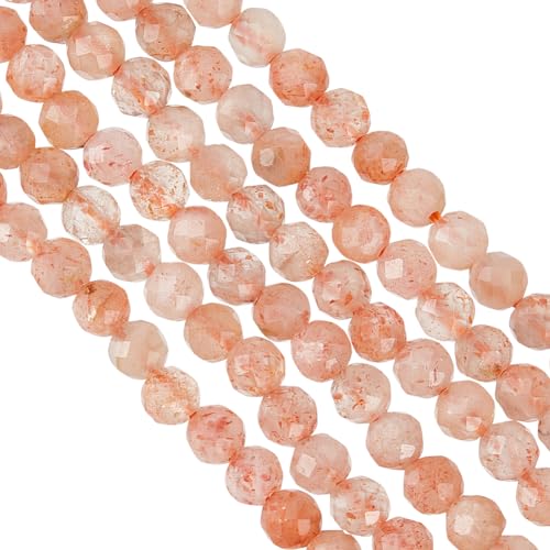 OLYCRAFT Ca. 226Stück 3mm Facettierte Natürliche Sonnensteinperlen Facettierte Lose Sonnensteinperlen Sonnenstein-Edelsteinperlenstränge Edelstein-Abstandshalter Kleine Perlen Zur Schmuckherstellung OLYCRAFT Ca. 226Stück 3mm Facettierte Natürliche Sonnensteinperlen Facettierte Lose Sonnensteinperlen Sonnenstein-Edelsteinperlenstränge Edelstein-Abstandshalter Kleine Perlen Zur Schmuckherstellung von OLYCRAFT