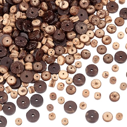 OLYCRAFT Ca. 376~377 Stück 3 Stile Natürliche Kokosnuss Perlen Kokosnussschalen Perlen Strand Themen Scheibe Und Flache Runde Und Rondell Kokosnuss Perlenstränge Für Armbänder Schmuckherstellung OLYCRAFT Ca. 376~377 Stück 3 Stile Natürliche Kokosnuss Perlen Kokosnussschalen Perlen Strand Themen Scheibe Und Flache Runde Und Rondell Kokosnuss Perlenstränge Für Armbänder Schmuckherstellung von OLYCRAFT
