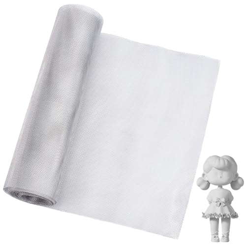 OLYCRAFT Drahtgeflecht, Aluminium, 0,25 mm dick, Aluminiumdraht, Rolle, Edelstahl-Mesh-Sieb für Modelliermasse, DIY-Projekte, Schmuckherstellung, Weiß, 30,5 cm x 2,5 m OLYCRAFT Drahtgeflecht, Aluminium, 0,25 mm dick, Aluminiumdraht, Rolle, Edelstahl-Mesh-Sieb für Modelliermasse, DIY-Projekte, Schmuckherstellung, Weiß, 30,5 cm x 2,5 m von OLYCRAFT