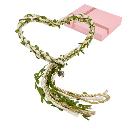 OLYCRAFT Handfasting Kordel Für Hochzeiten Lasso Seil Mit Anhängern 1.8m Rustikale Grüne Lasso Kordel Aus Baumwolle Lazos para Boda Seil Traditionelles Keltisches Muster Für Zeremonien Brautschmuck OLYCRAFT Handfasting Kordel Für Hochzeiten Lasso Seil Mit Anhängern 1.8m Rustikale Grüne Lasso Kordel Aus Baumwolle Lazos para Boda Seil Traditionelles Keltisches Muster Für Zeremonien Brautschmuck von OLYCRAFT