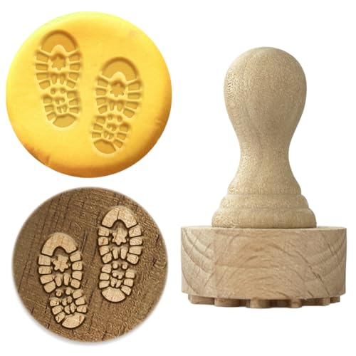 OLYCRAFT Holzstempel Für Ton Fußabdruck 2.7cm Natürliche Buchenholz Töpferstempel Holz Töpferwerkzeug Kleines Keramik Stempelwerkzeug Für Keramik Ton Kunst DIY Bastelarbeiten Handgefertigte OLYCRAFT Holzstempel Für Ton Fußabdruck 2.7cm Natürliche Buchenholz Töpferstempel Holz Töpferwerkzeug Kleines Keramik Stempelwerkzeug Für Keramik Ton Kunst DIY Bastelarbeiten Handgefertigte von OLYCRAFT