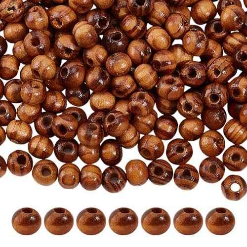 OLYCRAFT Natürliche Holzperlen mit 2 mm Loch, runde Holzperlen, kleine Burlywood, lose Abstandshalter, Perlen für Armband, Halskette, Schmuckherstellung, Makramee, DIY, Heimdekoration, 360 Stück OLYCRAFT Natürliche Holzperlen mit 2 mm Loch, runde Holzperlen, kleine Burlywood, lose Abstandshalter, Perlen für Armband, Halskette, Schmuckherstellung, Makramee, DIY, Heimdekoration, 360 Stück von OLYCRAFT