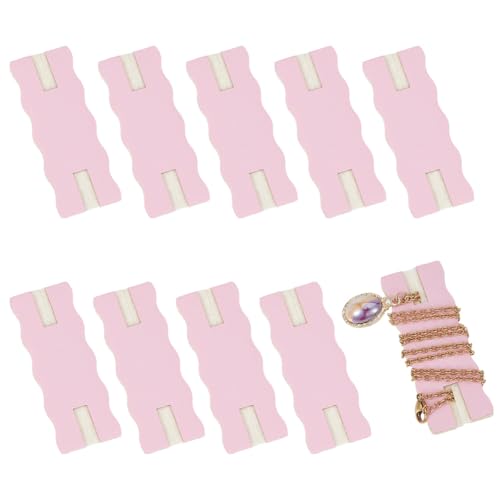 OLYCRAFT Tragbarer, verwicklungsfreier Schmuck-Organizer, 6,3 x 2,5 x 0,2 cm, PeachPuff, rechteckig, verhedderungsfrei, Halsketten-Organizer, Kartenhalter, Universal-Schmuck-Aufbewahrungsbox für OLYCRAFT Tragbarer, verwicklungsfreier Schmuck-Organizer, 6,3 x 2,5 x 0,2 cm, PeachPuff, rechteckig, verhedderungsfrei, Halsketten-Organizer, Kartenhalter, Universal-Schmuck-Aufbewahrungsbox für von OLYCRAFT