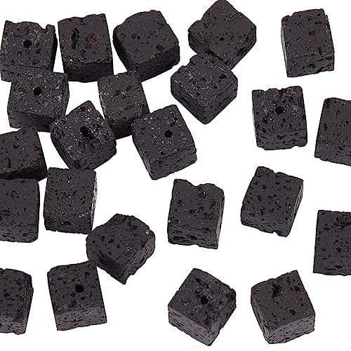 OLYCRAFT Ungefähr 45~48 Stück 8x8 mm Natürliche Lavaperlen Schwarzer Würfel Lavaperlen Quadratische Lavaperlen Schwarze Chakra Perlen Rund Lose Edelsteinperlen Für Armbänder Schmuckherstellung OLYCRAFT Ungefähr 45~48 Stück 8x8 mm Natürliche Lavaperlen Schwarzer Würfel Lavaperlen Quadratische Lavaperlen Schwarze Chakra Perlen Rund Lose Edelsteinperlen Für Armbänder Schmuckherstellung von OLYCRAFT