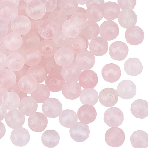 OLYCRAFT Ungefähr 90 Stück 6mm Natürliche Rosenquarzperlen Natürliche Rosa Kristallperlen Runde Lose Edelsteinperlen Energiesteinperlen mit 1mm Loch Für Armband Halsketten Schmuckherstellung OLYCRAFT Ungefähr 90 Stück 6mm Natürliche Rosenquarzperlen Natürliche Rosa Kristallperlen Runde Lose Edelsteinperlen Energiesteinperlen mit 1mm Loch Für Armband Halsketten Schmuckherstellung von OLYCRAFT