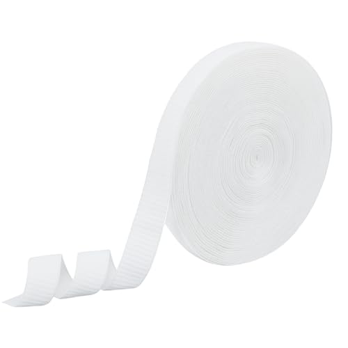 OLYCRAFT Weißes Gewebtes Gummiband 25mm X 14.6 m Polyesterspule Gestrickte Elastische Bänder Stark Dehnbar Hohe Elastizität Elastisch Für Gurtband Kleidungsstück Nähzubehör Bastel Und DIY Projekte OLYCRAFT Weißes Gewebtes Gummiband 25mm X 14.6 m Polyesterspule Gestrickte Elastische Bänder Stark Dehnbar Hohe Elastizität Elastisch Für Gurtband Kleidungsstück Nähzubehör Bastel Und DIY Projekte von OLYCRAFT