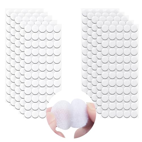 Klettpunkte Selbstklebend 20mm, Klett Klebepunkte 600 Stück, Klettverschluss Selbstklebend Rund Weiß, Self Adhesive Klebend Klettverschluss, für Schule Lernmaterial und häuslichen Gebrauch Klettpunkte Selbstklebend 20mm, Klett Klebepunkte 600 Stück, Klettverschluss Selbstklebend Rund Weiß, Self Adhesive Klebend Klettverschluss, für Schule Lernmaterial und häuslichen Gebrauch von OMBRISA
