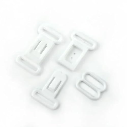 50 Sets 12,5 mm Kunststoff verstellbare Schnallen O-Ring Haken Fliege Schnalle für BH Unterwäsche Verschlüsse Nähzubehör 50 Sets 12,5 mm Kunststoff verstellbare Schnallen O-Ring Haken Fliege Schnalle für BH Unterwäsche Verschlüsse Nähzubehör von OMEVU
