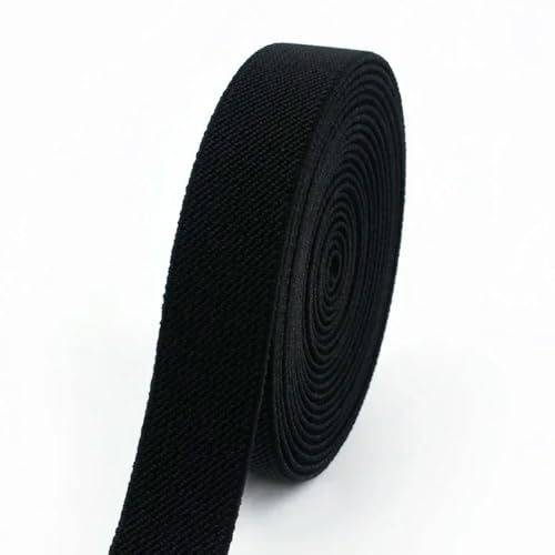 OMEVU 2/5/10M 38mm Elastisches Band Hosen Taille Gummibänder Bekleidungsgürtel Unterwäsche Stretch Gurtband DIY Nähzubehör von OMEVU