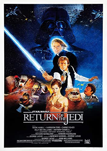 Star Wars Return Of The Jedi Poster/Druck/Fotopapier, A2, 420 x 594 mm Star Wars Return Of The Jedi Poster/Druck/Fotopapier, A2, 420 x 594 mm von OMG Printing