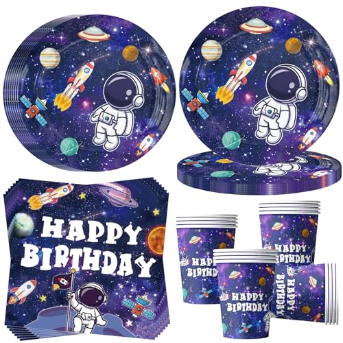 Weltraum Partygeschirr für 16 Gäste,Astronaut Partyteller Geburtstag Deko Geschirr,Weltraum Party Pappteller Becher Servietten,Weltraum Raketen Astronaut Kindergeburtstag Deko Weltraum Partygeschirr für 16 Gäste,Astronaut Partyteller Geburtstag Deko Geschirr,Weltraum Party Pappteller Becher Servietten,Weltraum Raketen Astronaut Kindergeburtstag Deko von OMZSXK