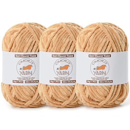 Flauschiges Samtgarn zum Häkeln, klobiges Chenille-Babydeckengarn zum Häkeln, weiches, flauschiges Puzzle-Garn zum Stricken, je 50 g, sperrige, dicke Amigurumi-Häkelgarne Flauschiges Samtgarn zum Häkeln, klobiges Chenille-Babydeckengarn zum Häkeln, weiches, flauschiges Puzzle-Garn zum Stricken, je 50 g, sperrige, dicke Amigurumi-Häkelgarne von OMoiut