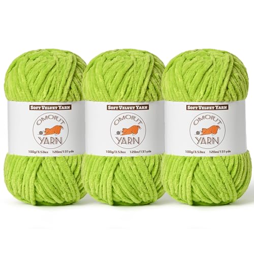 Flauschiges Samtgarn zum Häkeln, klobiges Chenille-Babydeckengarn zum Häkeln, weiches flauschiges Puzzle-Garn zum Stricken, je 100 g, sperrige, dicke Amigurumi-Häkelgarne Flauschiges Samtgarn zum Häkeln, klobiges Chenille-Babydeckengarn zum Häkeln, weiches flauschiges Puzzle-Garn zum Stricken, je 100 g, sperrige, dicke Amigurumi-Häkelgarne von OMoiut