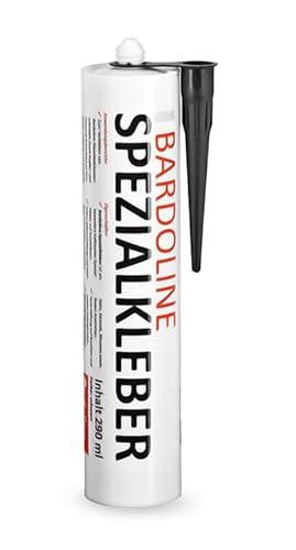 Onduline - BARDOLINE Montagekleber Spezialkleber-Kartusche für Bitumen- & Dachschindeln 290ml - Gebrauchsfertiger Bitumenkleber extrastark, UV-beständig, wetterfest - Für sämtliche Untergründe Onduline - BARDOLINE Montagekleber Spezialkleber-Kartusche für Bitumen- & Dachschindeln 290ml - Gebrauchsfertiger Bitumenkleber extrastark, UV-beständig, wetterfest - Für sämtliche Untergründe von ONDULINE