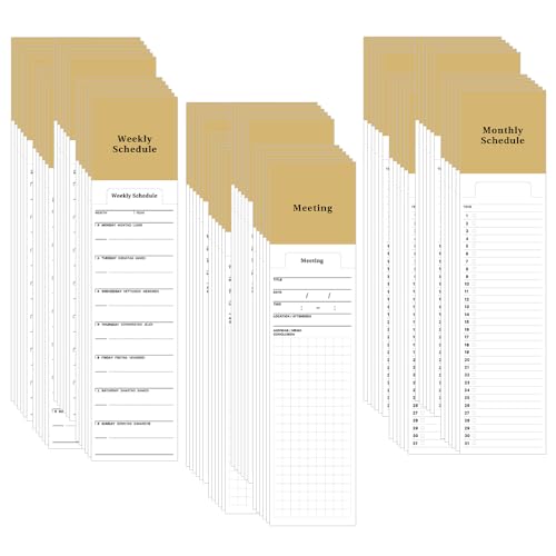 ONEBO 72 Stück Lesezeichen,Datei Index Tabs,Lesezeichen Noten,beschreibbare und repositionierbare Aktenregister für Buchseiten oder Marker,zum Lesen, DIY Etiketten, Geschenkanhänger Weiß(15.7 * 5cm) von ONEBO